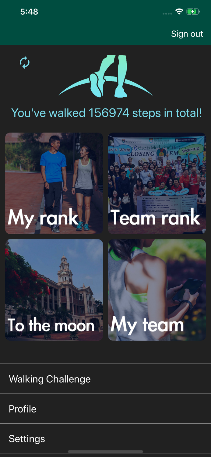 HKU Walking Challenge