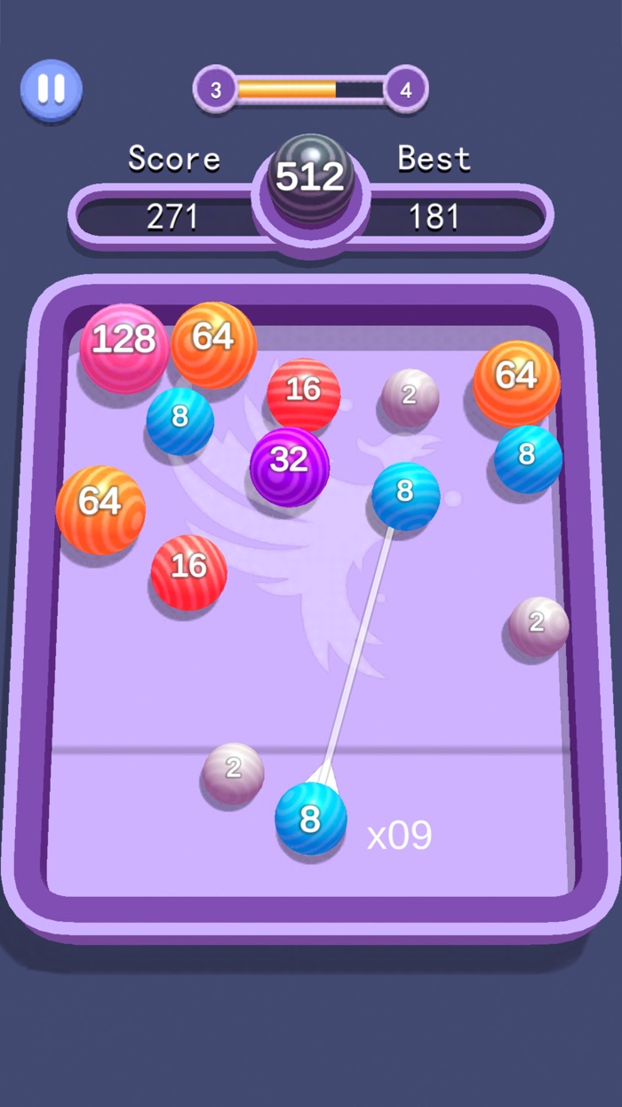 NumBall 3D - 2048 Ball Games