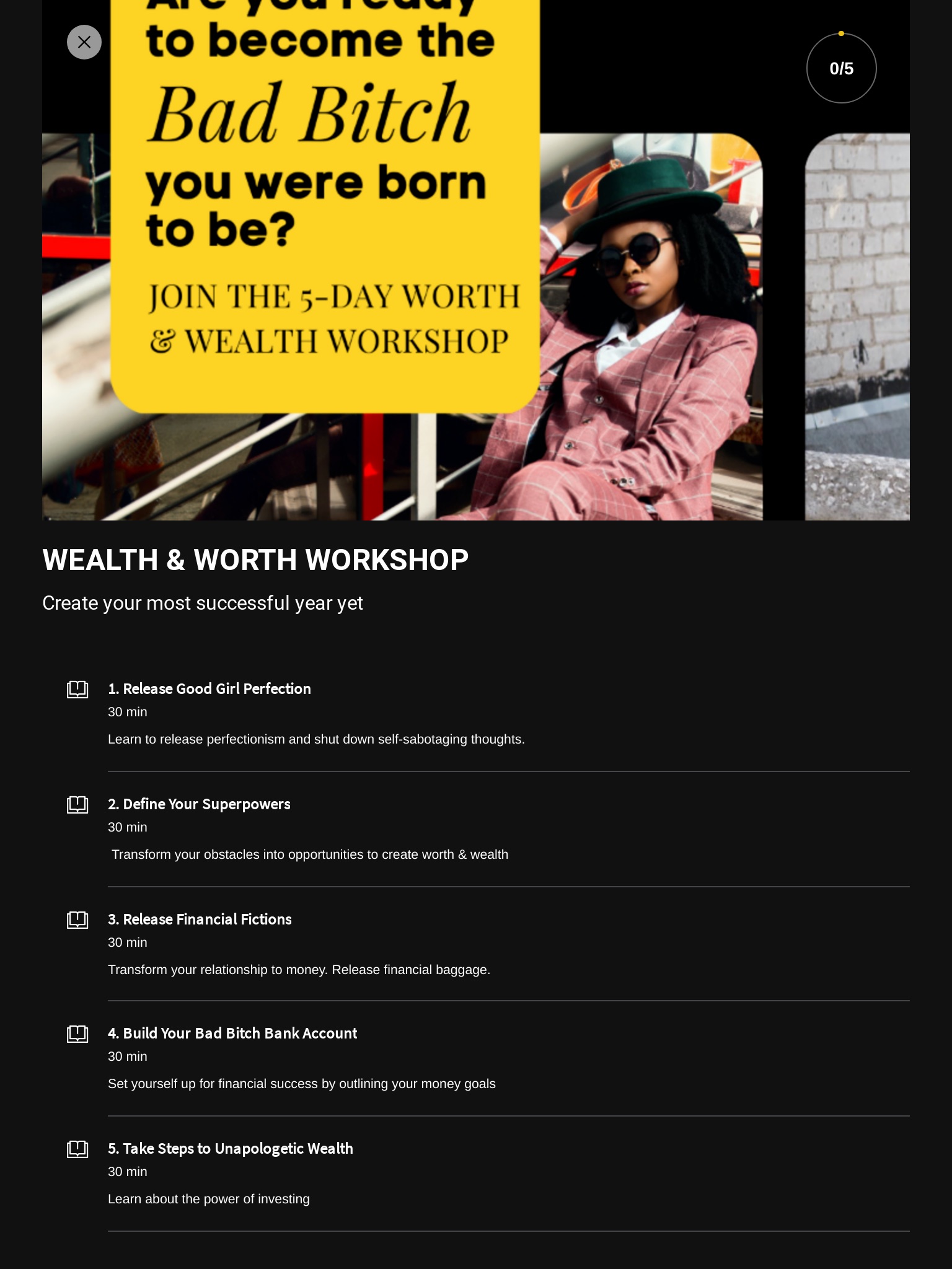 BBE: Wealth & Worth for Women screenshot 4