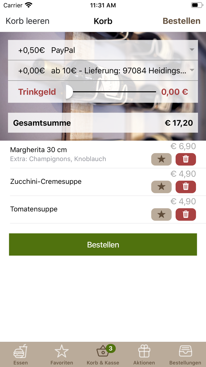 Restaurant Delfino WÜ