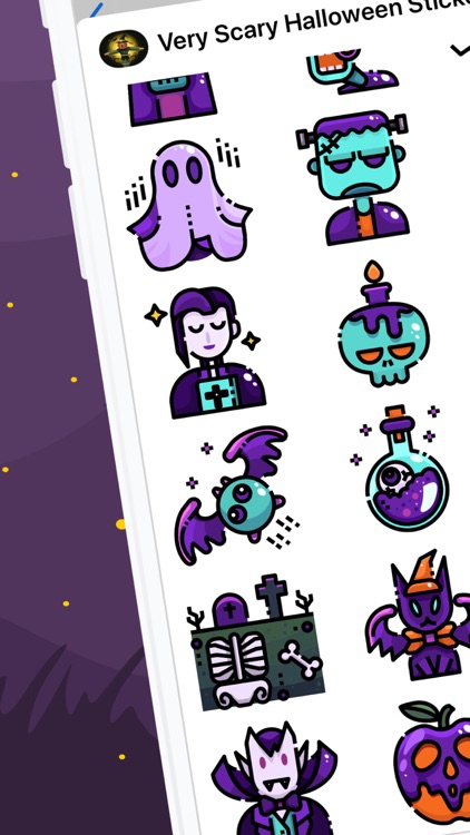 Very Scary Halloween Stickers screenshot-3