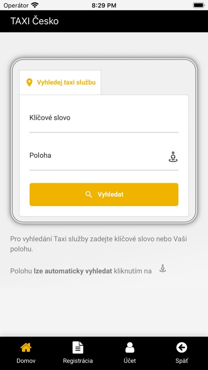 TAXI Česko