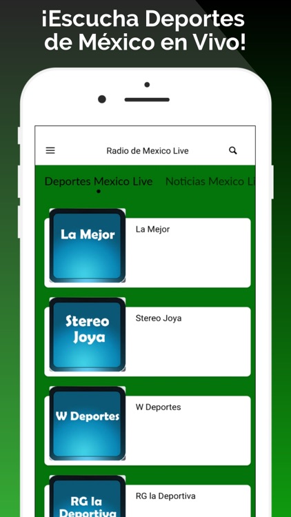 Radios de Mexico live