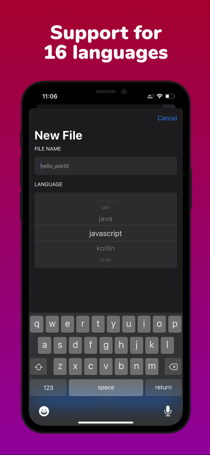 Code - Compile  Run Program