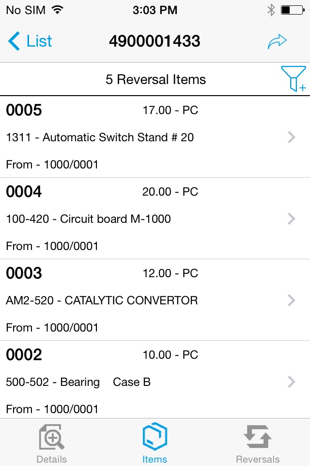 SAP Inventory Manager screenshot 3