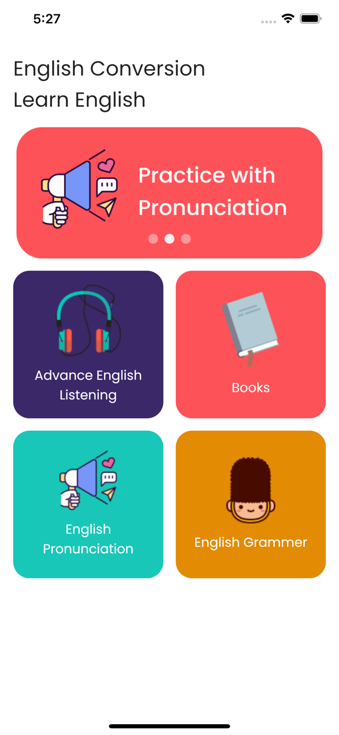 English Conversion Practice