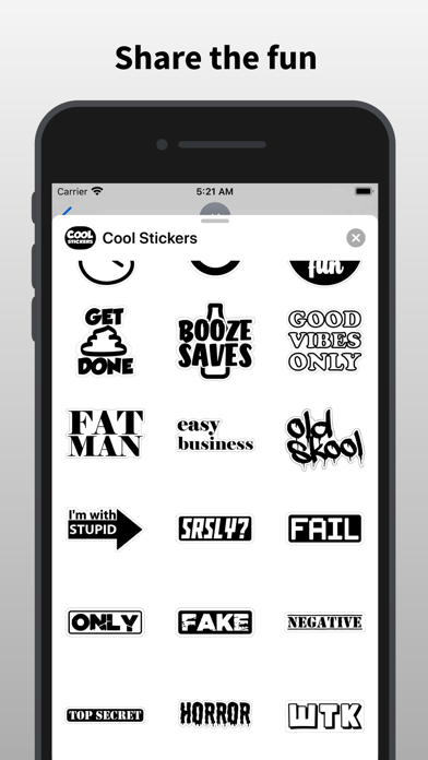 Cool Stickers! screenshot 4