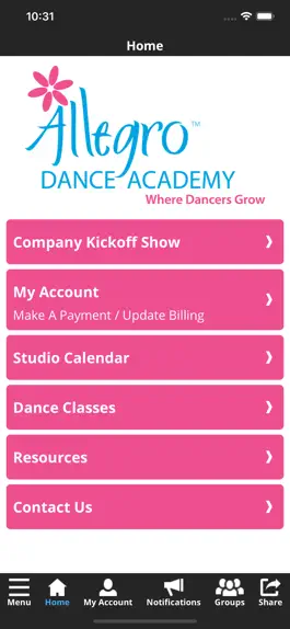 Game screenshot Allegro Dance Academy apk