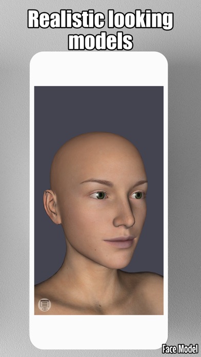 How to cancel & delete Face Model - 3D virtual human head for artists from iphone & ipad 1