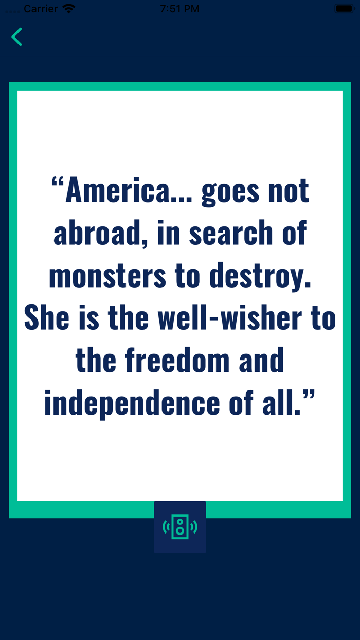 John Quincy Adams Wisdom