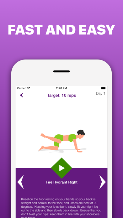 5 Minute Butt and Legs - Lower Body Workouts Screenshot 4