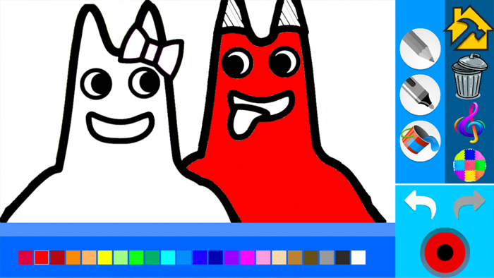 Coloring garten evil banbans