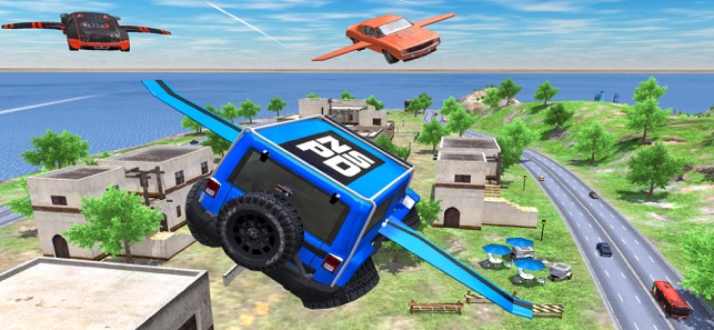 Flying Car Extreme Simulator(圖3)-速報App