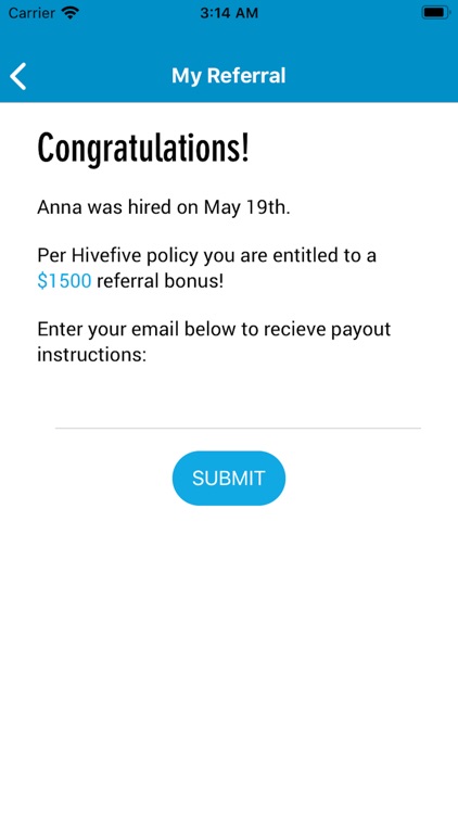 HiveFive Referrals screenshot-7