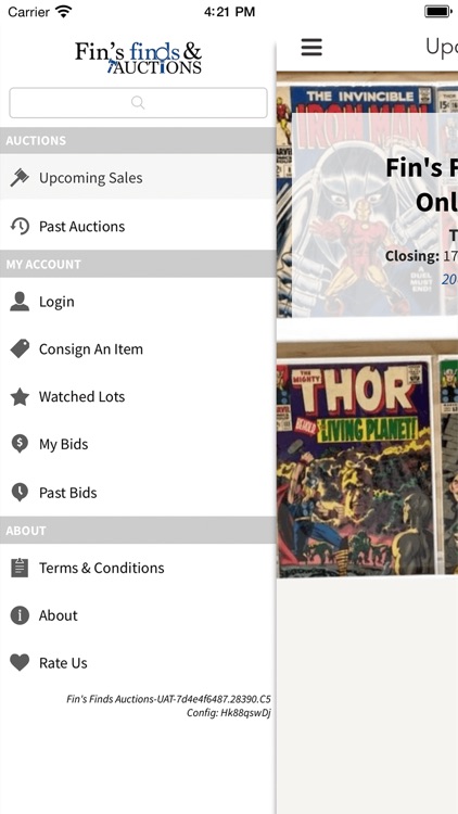 Fins auctions screenshot-4