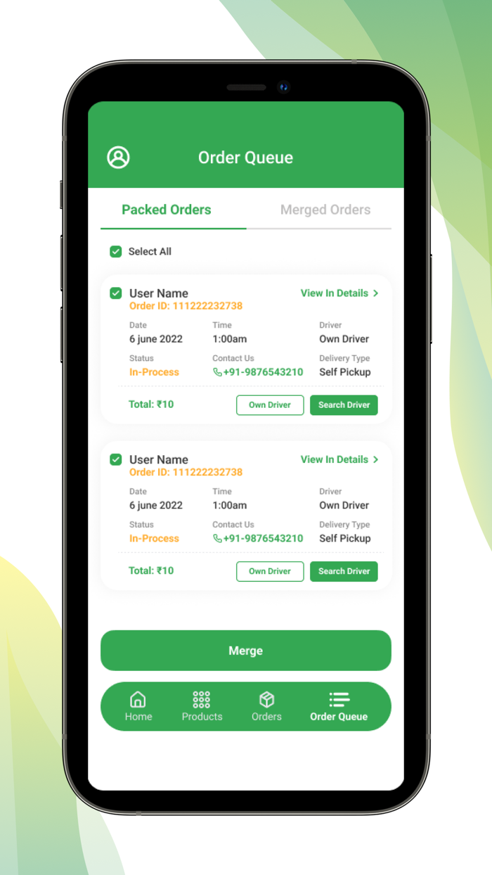 Liefershop Unternehmer