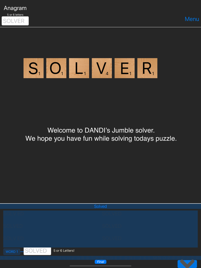 DANDIs Solver