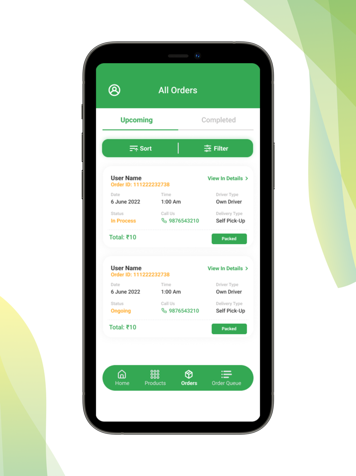 Liefershop Unternehmer