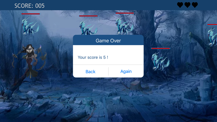 Beautiful magic girl