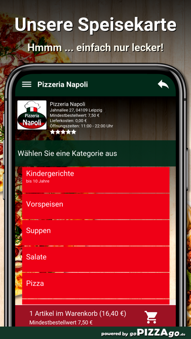 Pizzeria Napoli Leipzig screenshot 4