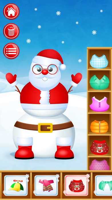 How to cancel & delete 123 Kids Fun Snowman - Make a Snowman free game from iphone & ipad 3