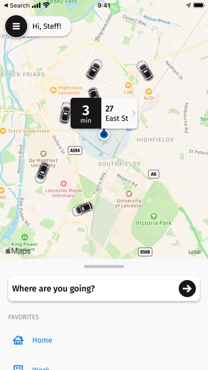 Club Taxis Leicester.