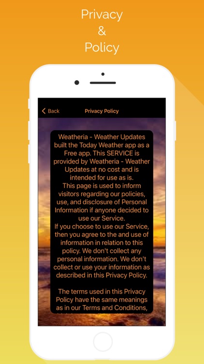 Weatheria - Weather Updates screenshot-3