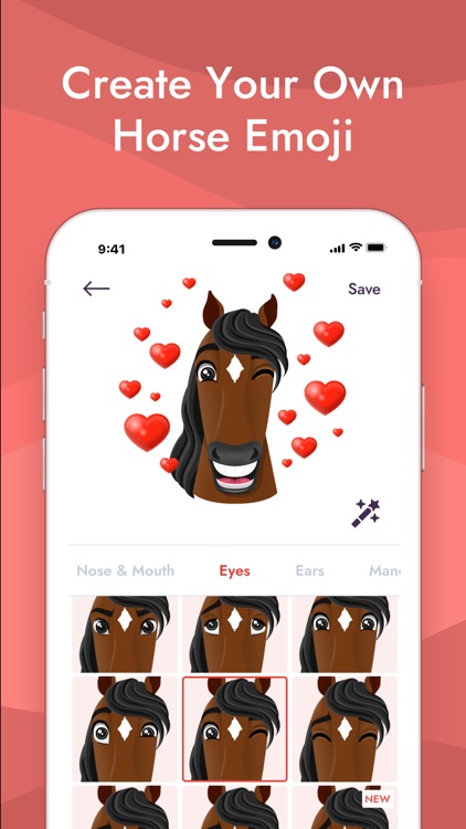 MojiCreator - Horse Emoji screenshot-0