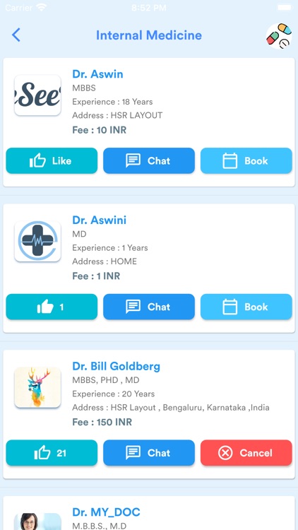 eSeeDoc-Consult doctor online screenshot-3