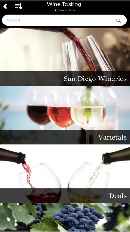 San Diego Wine Tasting App