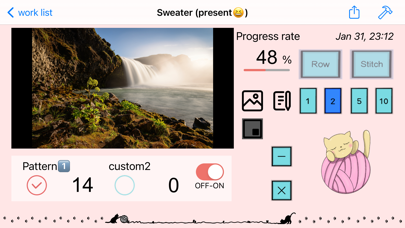 Knit2 - knitting counter screenshot 4