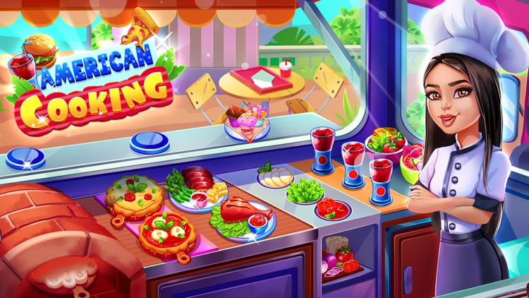 American Cooking Games kitchen