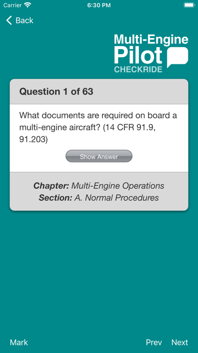 How to cancel & delete Multi-Engine Pilot Checkride from iphone & ipad 1