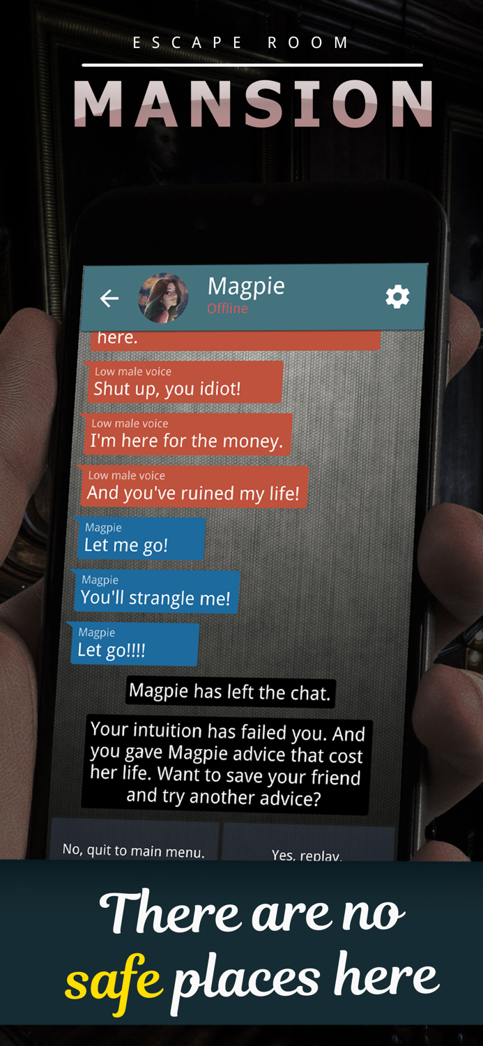 Mansion. Text Adventure