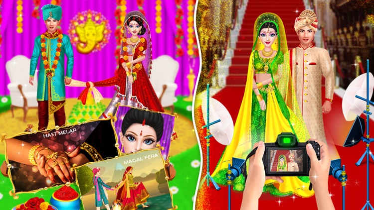 Indian Wedding : Makeover Game screenshot-0