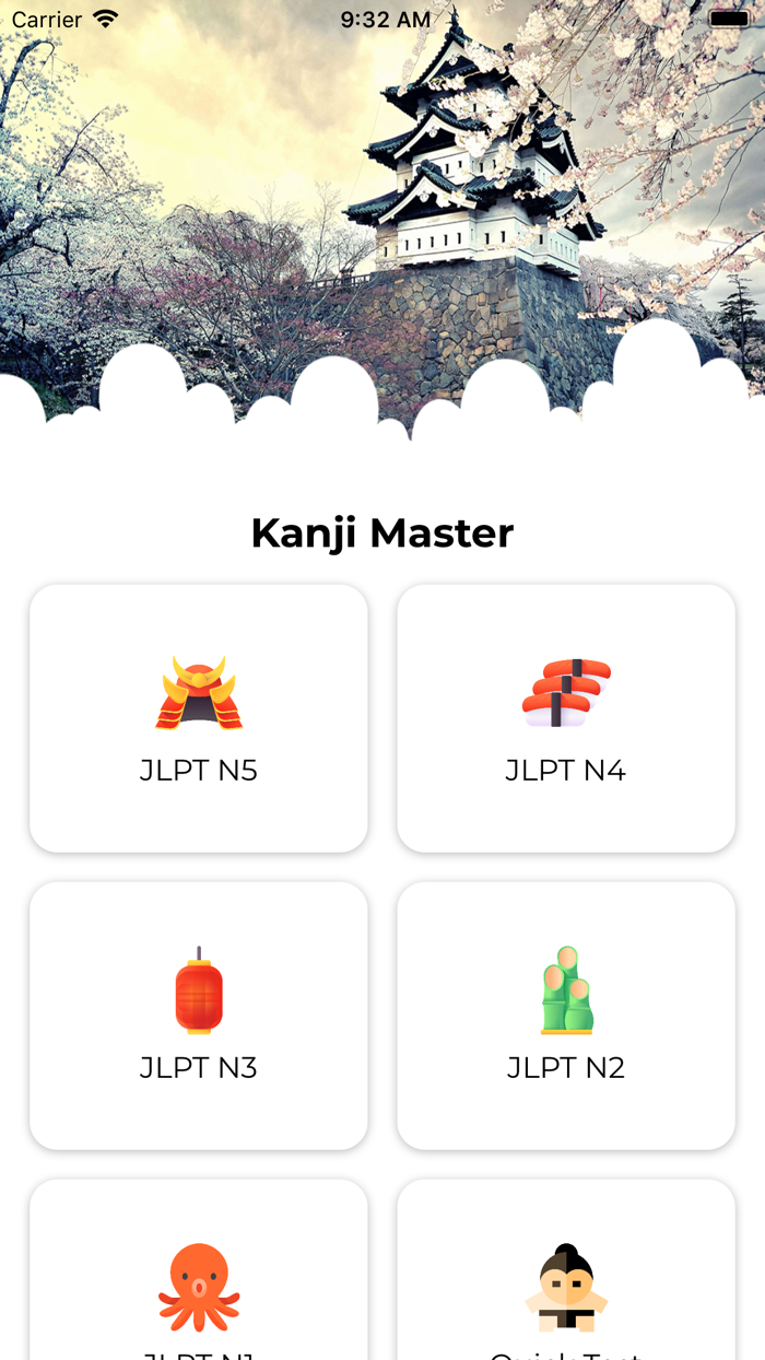 Learn Kanji JLPT N5 N4 N3 N2