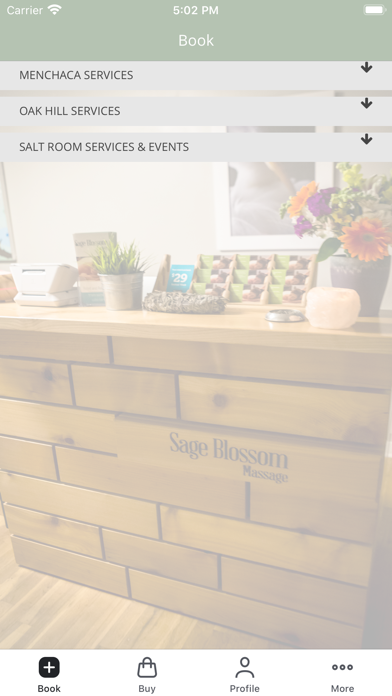 Sage Blossom Massage screenshot 2