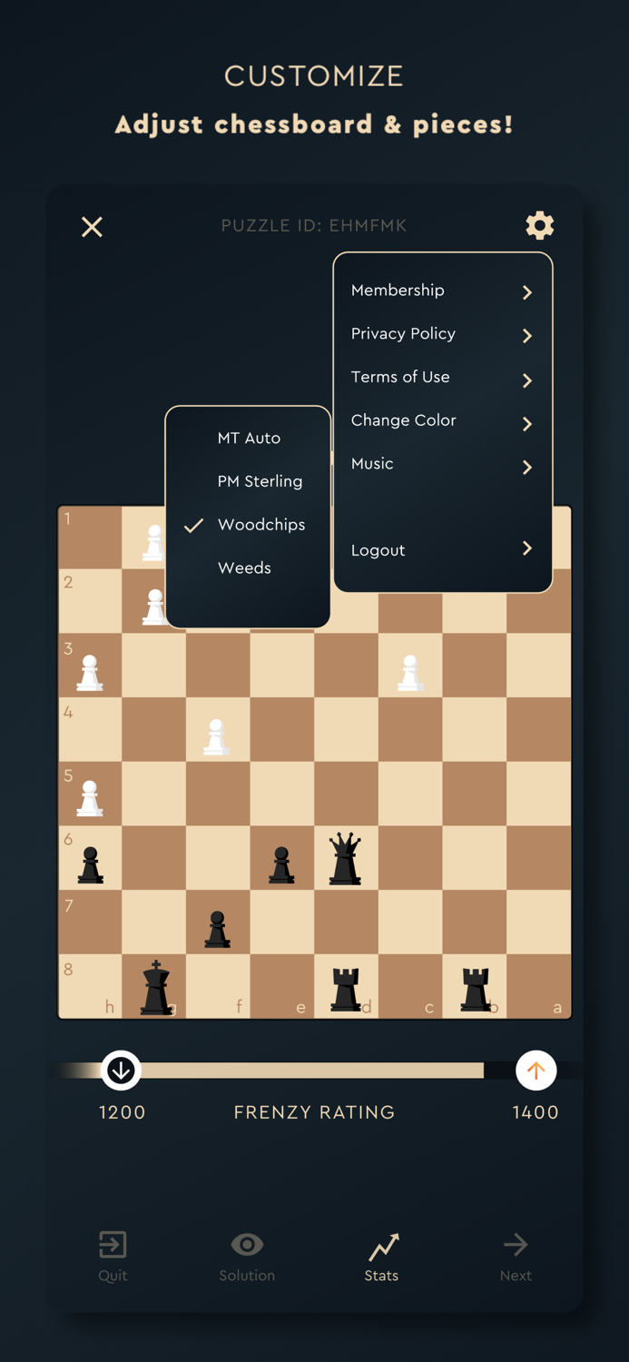 Tactics Frenzy – Chess Puzzles