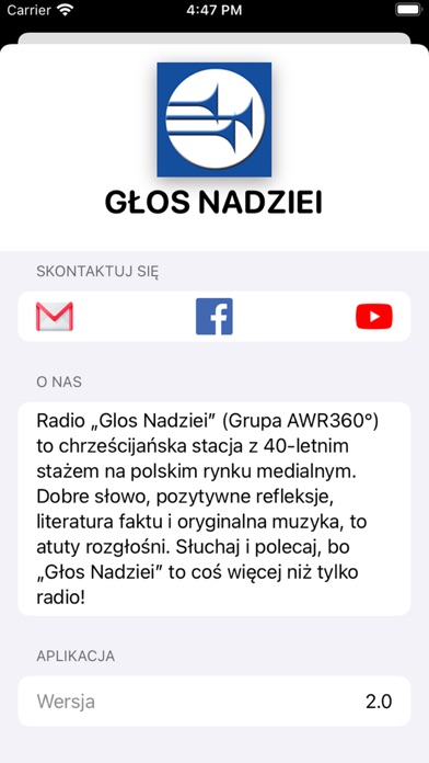 Głos Nadziei screenshot 2