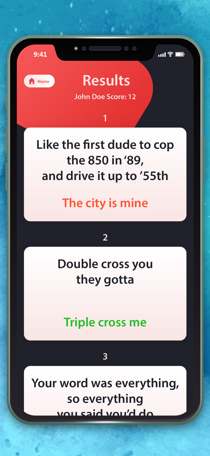 LINE FOR LINE Hip Hop Edition