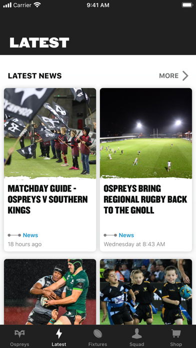 Ospreys Rugby screenshot 2