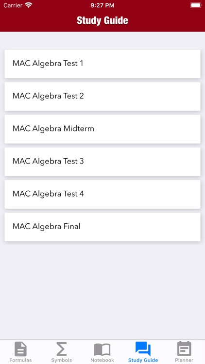 MAC Algebra screenshot-3