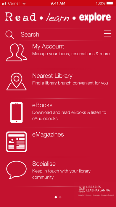 How to cancel & delete Cork City Libraries from iphone & ipad 1