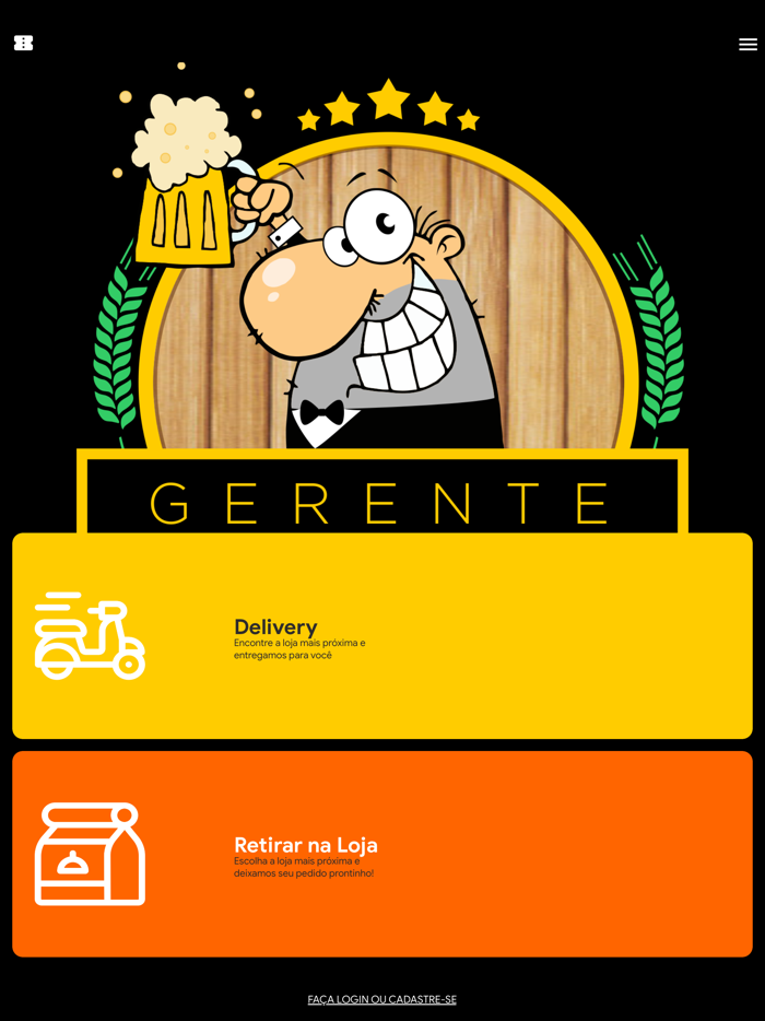 Gerente da Gelada Delivery