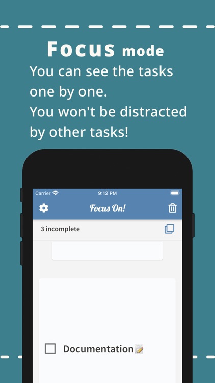 Simple To-Do List - Focus On! screenshot-3