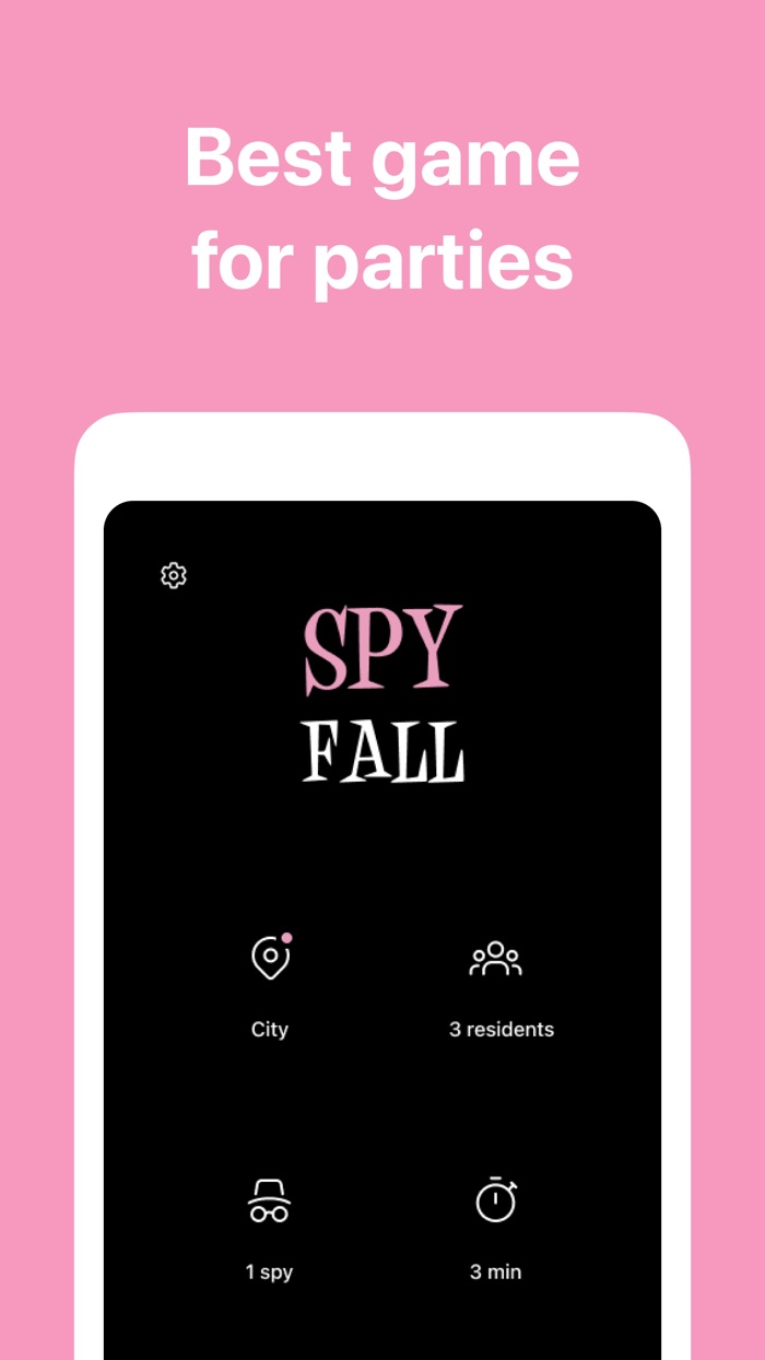 Spyfall - board game for party