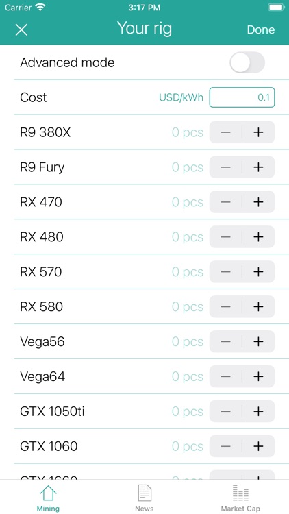 ProfiMine ASIC: What To Mine screenshot-5