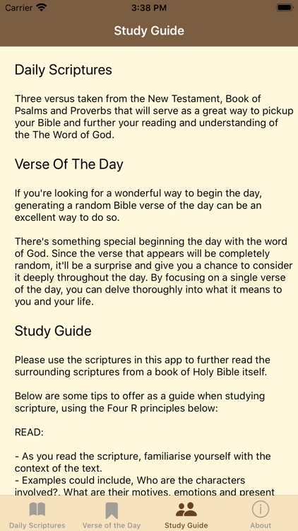 Holy Bible Daily Scriptures
