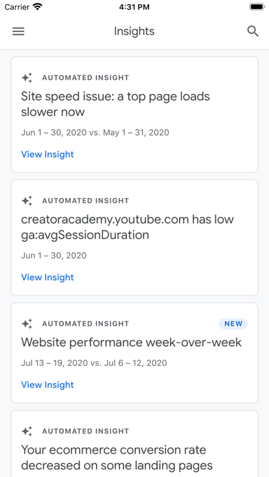 Google Analytics screenshot1