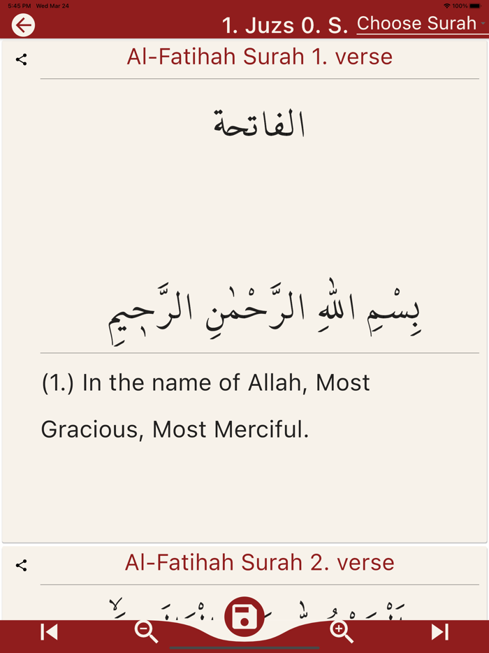 The Holy Quran and Means Pro